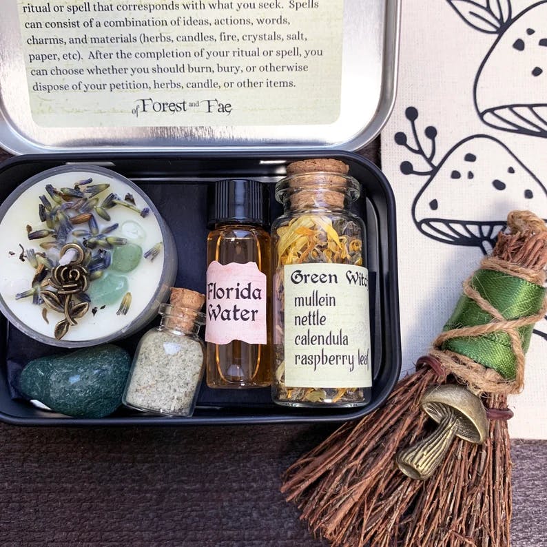 Green Witch Travel Altar