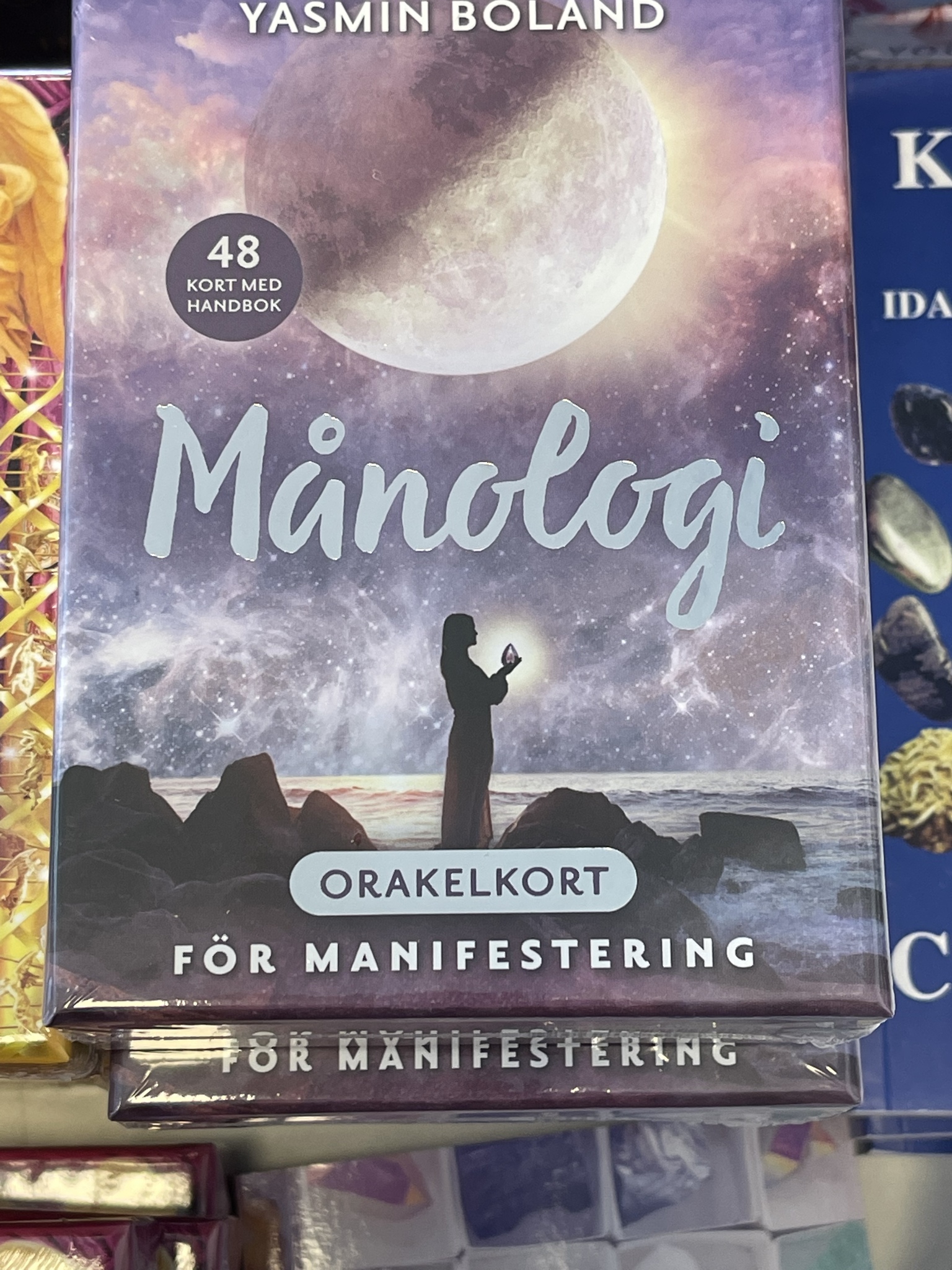 Månologi Orakelkort För Manifestering