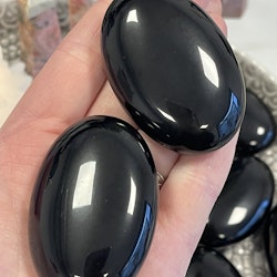 Svart Obsidian Handsten