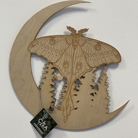 Luna Moth Väggprydnad