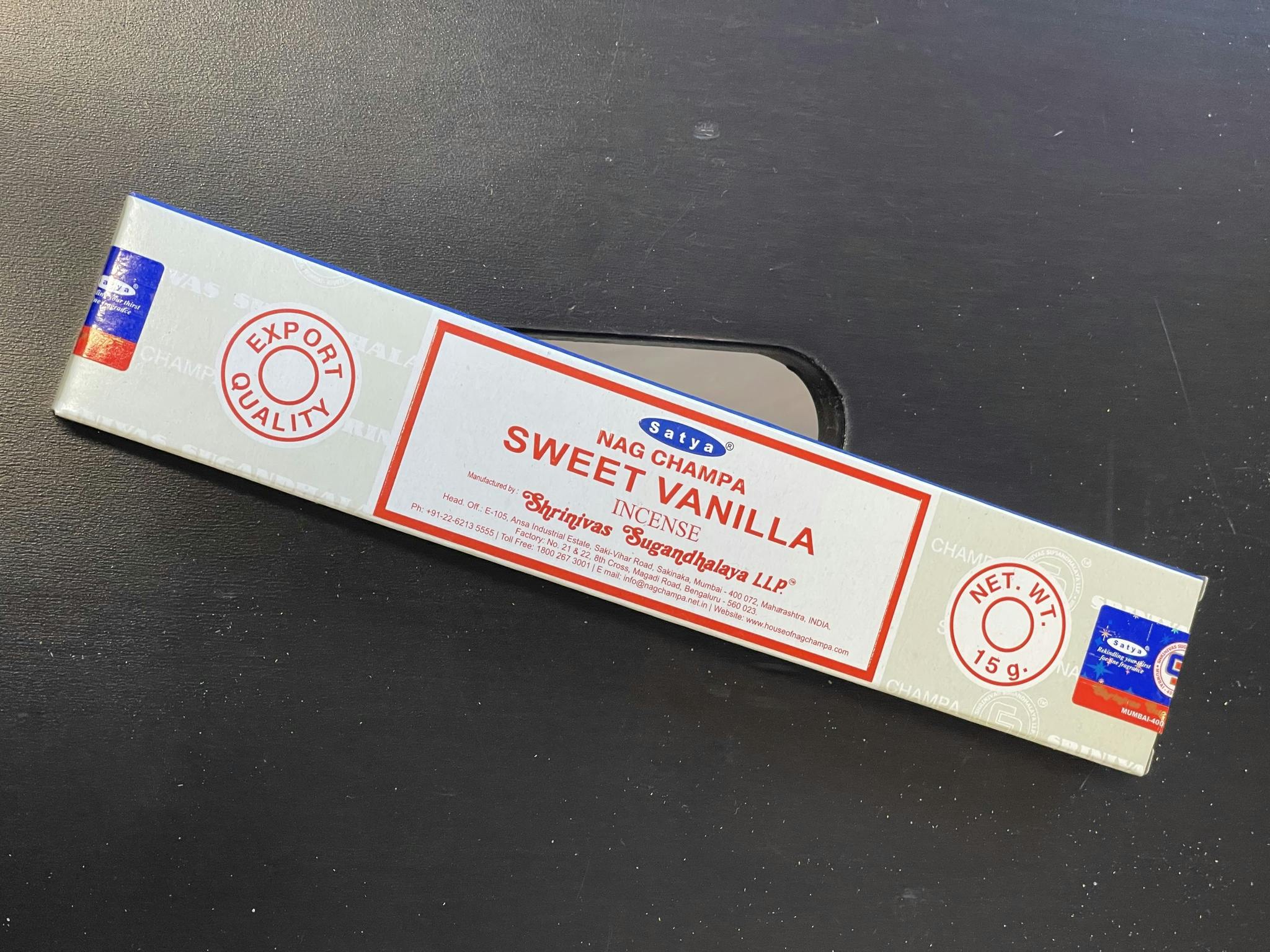 Rökelse Satya - Sweet Vanilla