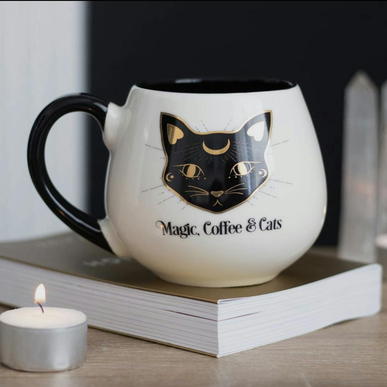 Magic, Coffee and Cats ~ Mugg