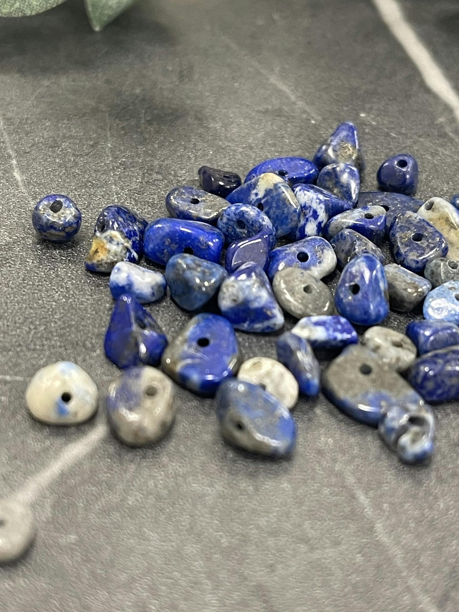 Lapis Lazuli, Hålade kristallchips