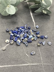 Lapis Lazuli, Hålade kristallchips