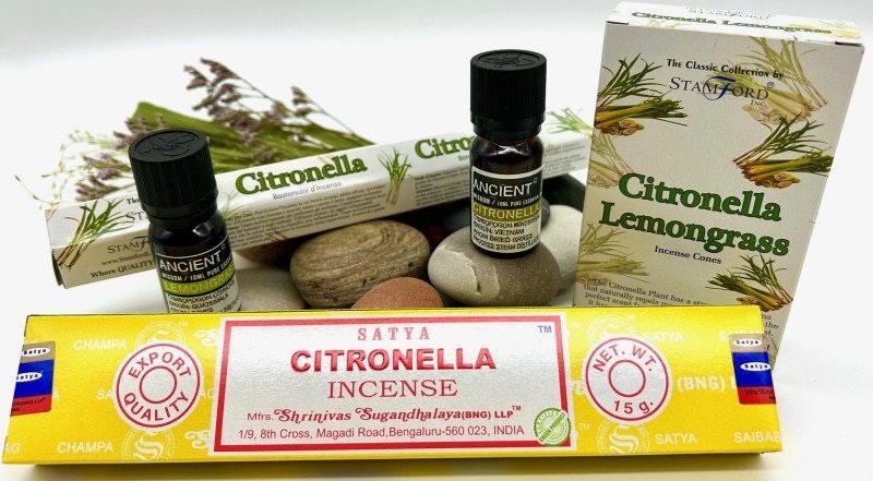 Citronella och Citrongräs - vad är skillnaden?