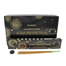 Aura Protection, Goloka rökelse med kristall