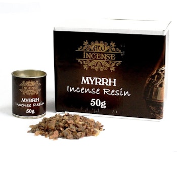 Myrrh Resin, 50g, Ancient Wisdom - Saknar ytterförpackning