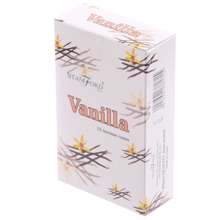 Vanilla, Vanilj, rökelsekoner, Stamford