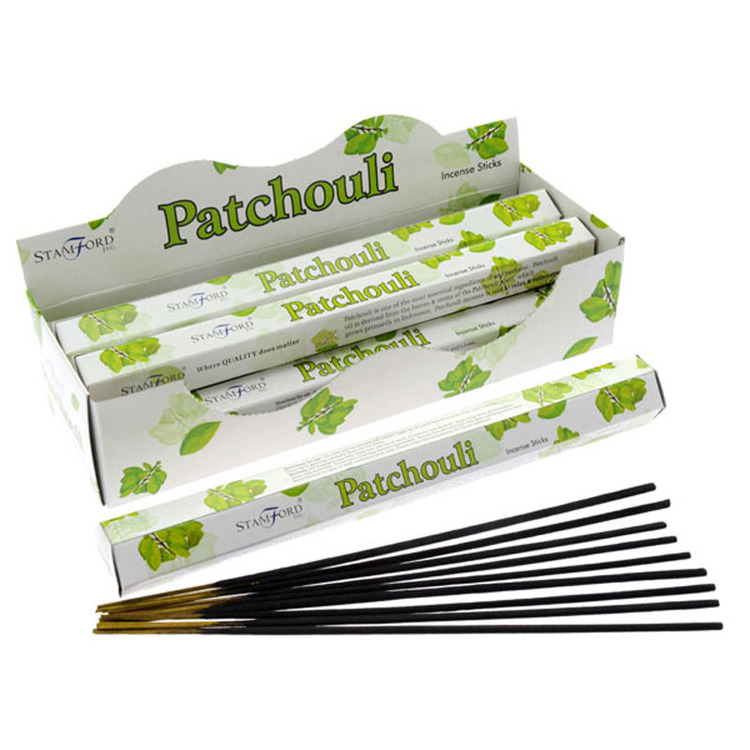 Patchouli, rökelse, Stamford Premium Hex