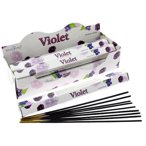 Violet, Viol, rökelse, Stamford Premium Hex