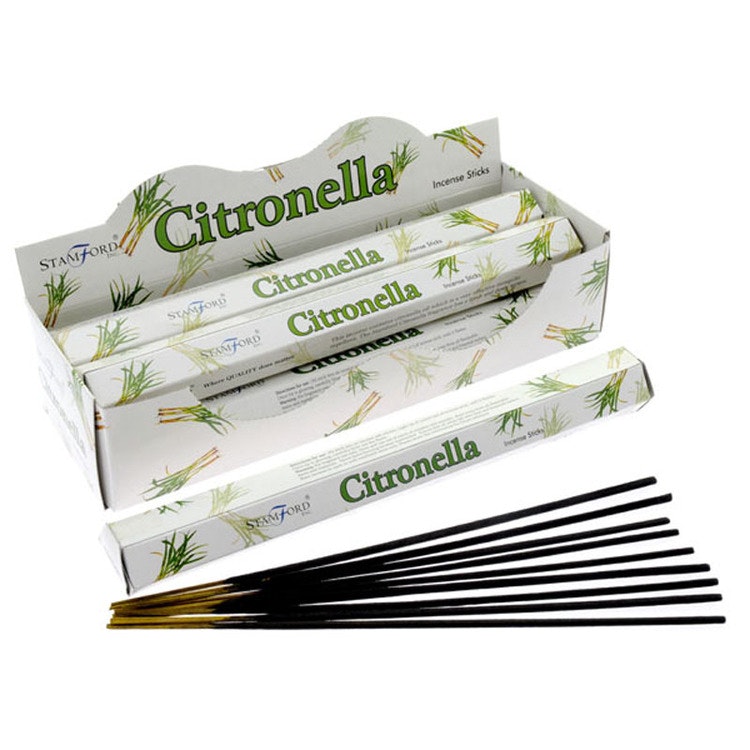 Citronella, rökelse, Stamford Premium Hex