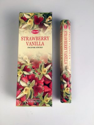 Strawberry Vanilla , Vanilj Jordgubbe rökelse, HEM