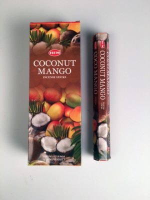 Coconut-Mango, Kokosnöt Mango rökelse, HEM