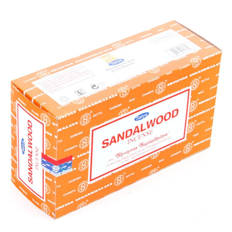 Sandalwood, Rökelse, Storpack, Satya