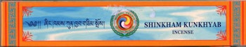 Tibetansk 27 cm Shingkham Kunkhyab Healing Herbal Incense