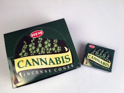 Cannabis, rökelsekoner, HEM