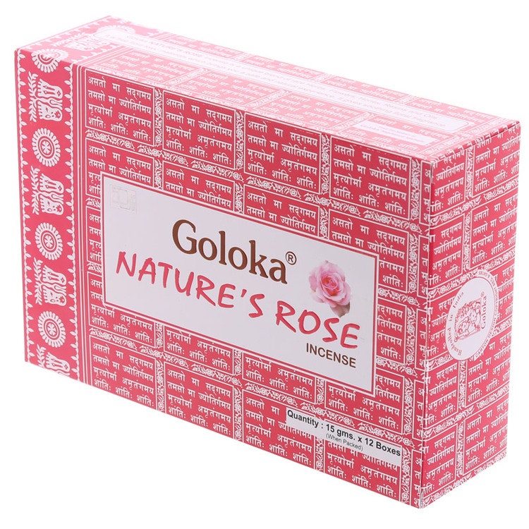 Natures Rose, ros, Goloka rökelse