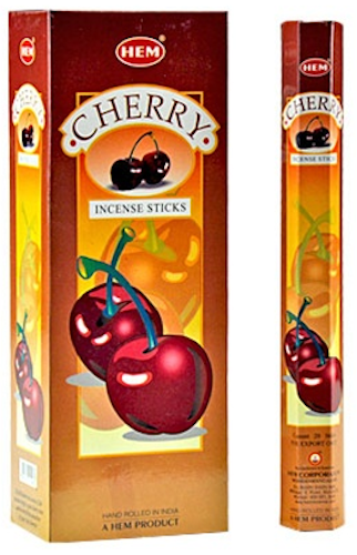 Cherry, Körsbär, rökelse, HEM