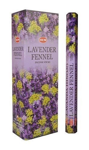 Lavender Fennel, Lavendel Fänkål rökelse, HEM