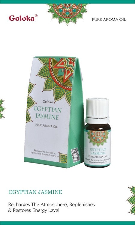 Egyptian Jasmine, Jasmin Doftolja, 10ml Goloka