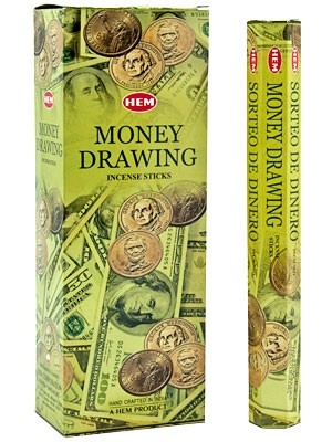 Money Drawing, rökelse, HEM