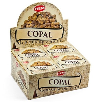Copal, Kopal rökelsekoner, HEM