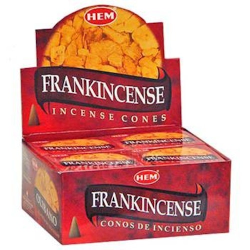 Frankincense, rökelsekoner, HEM