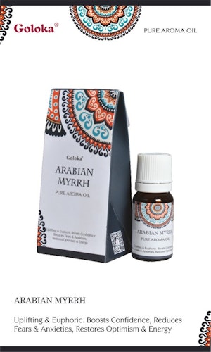 Arabian Myrrh, Myrra Doftolja, 10ml Goloka