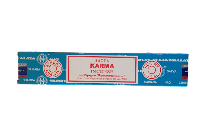 Karma, Rökelse, Satya
