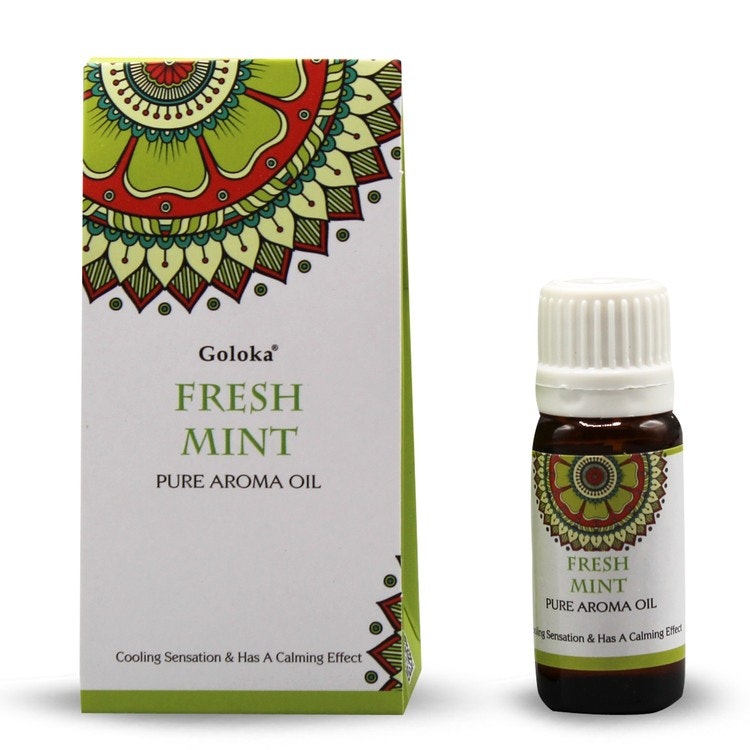 Fresh Mint, Doftolja, 10ml Goloka