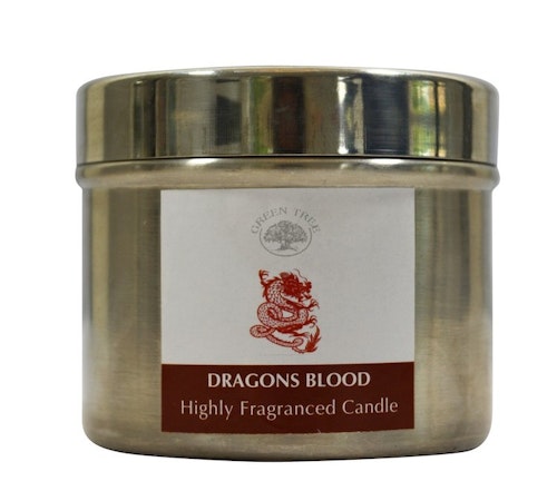 Dragons Blood 150g Doftljus, Green Tree