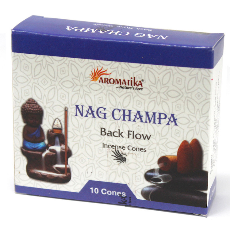 Nag Champa Backflow rökelser, Aromatica