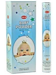 Baby Powder, rökelse, HEM
