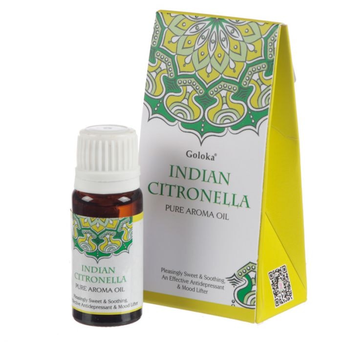 Indian Citronella, Doftolja, 10ml Goloka