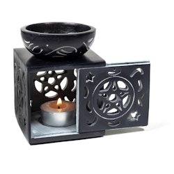 Pentacle svart täljsten, Aromalampa
