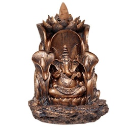 Ganesh Lotus Backflow, Backflow Rökelsebrännare - Fyndpris