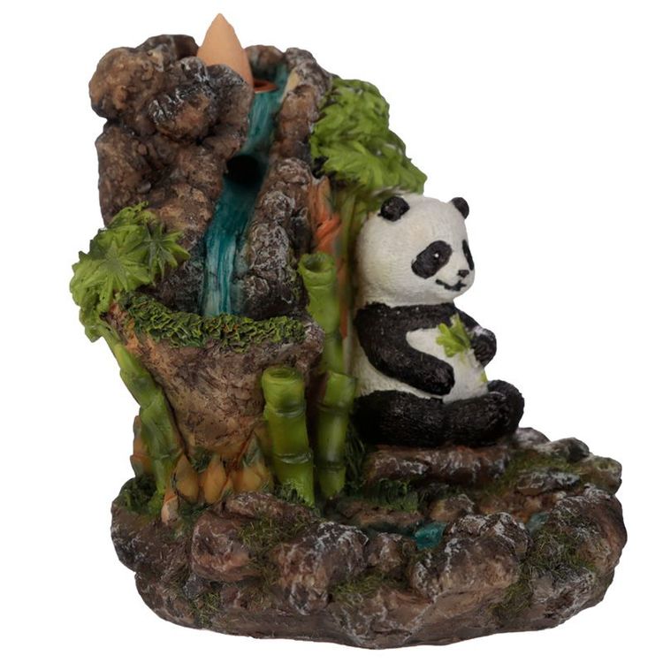 Bamboo Panda Vattenfall, Backflow Rökelsebrännare