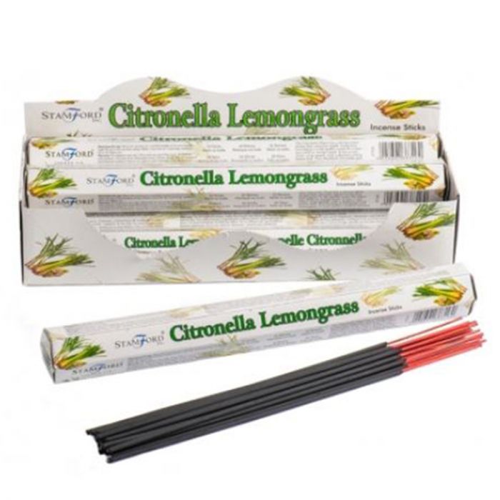 Citronella Lemongrass, rökelse, Stamford Premium