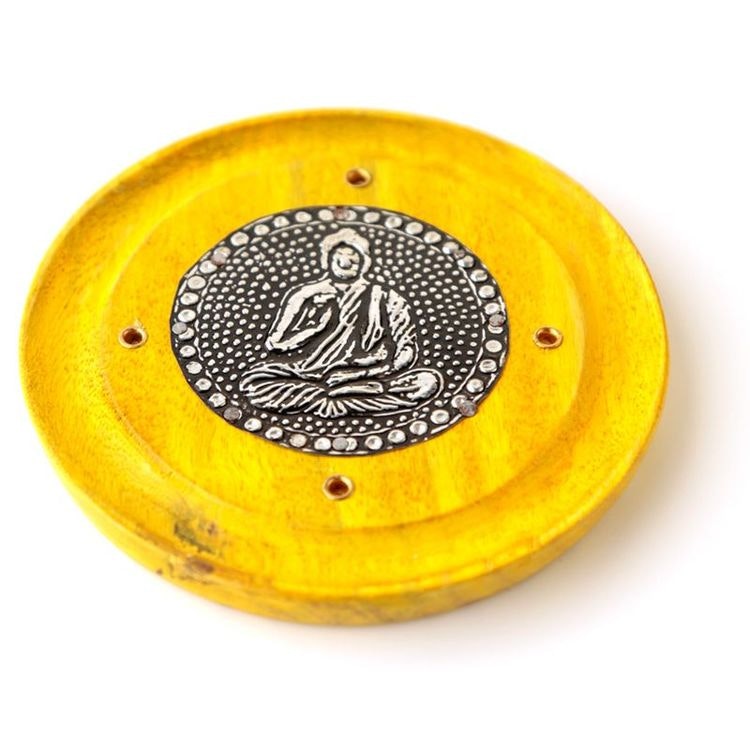 Mangoträ med Buddha Gul, Asksamlare rund