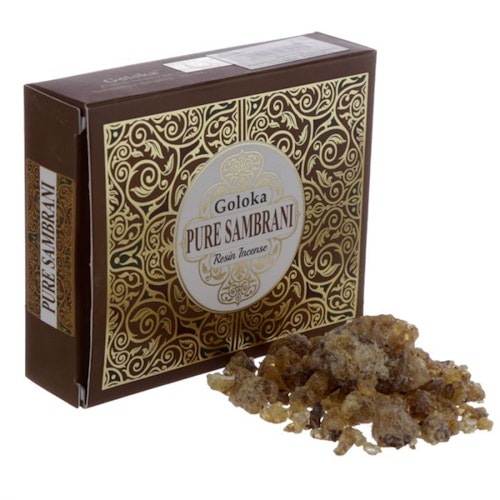 Pure Sambrani Resin, 50g, Goloka