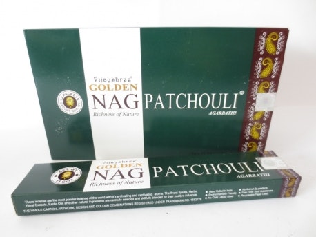 Patchouli, Rökelse, Golden Nag