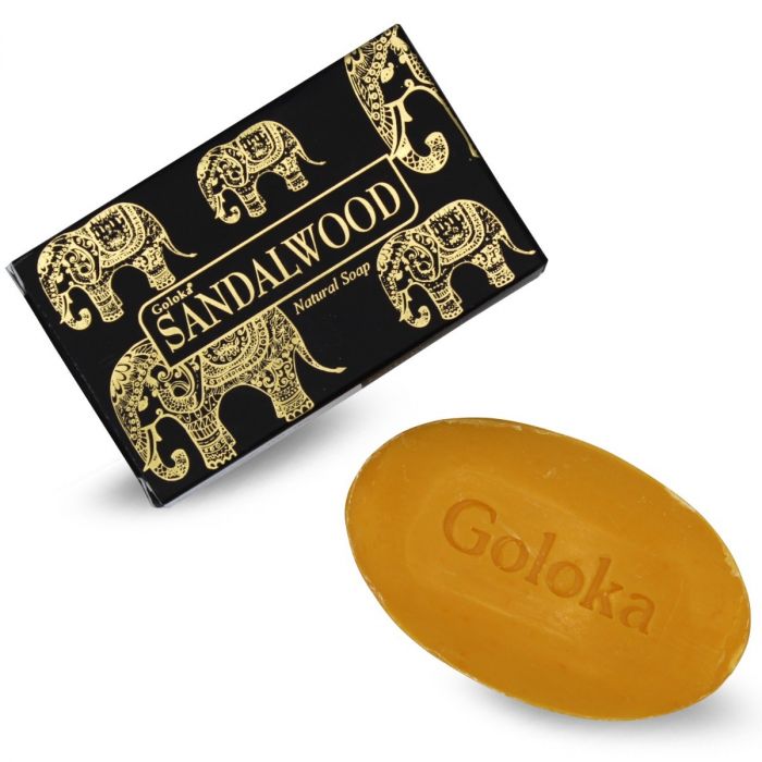 Goloka Sandalwood soap, Handtvål 75g, Goloka