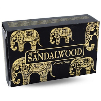 Goloka Sandalwood soap, Handtvål 75g, Goloka