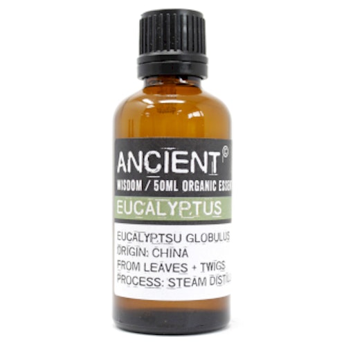 Eukalyptus Organic, Eterisk Olja 50ml , Ancient Wisdom
