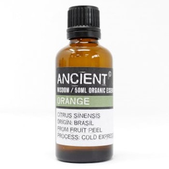 Apelsin Organic, Orange, Eterisk Olja 50ml, Ancient Wisdom