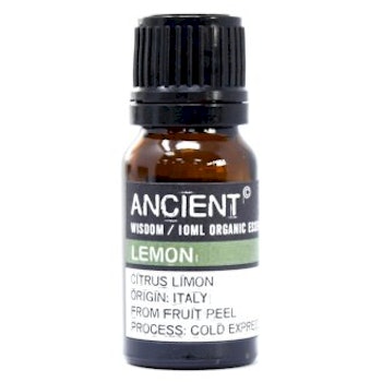 Citron Organic, Lemon, Eterisk Olja 10ml, Ancient Wisdom