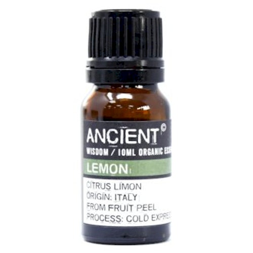 Citron Organic, Lemon, Eterisk Olja 10ml, Ancient Wisdom