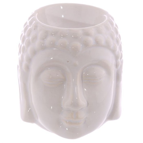 Buddha vit keramik, Aromalampa