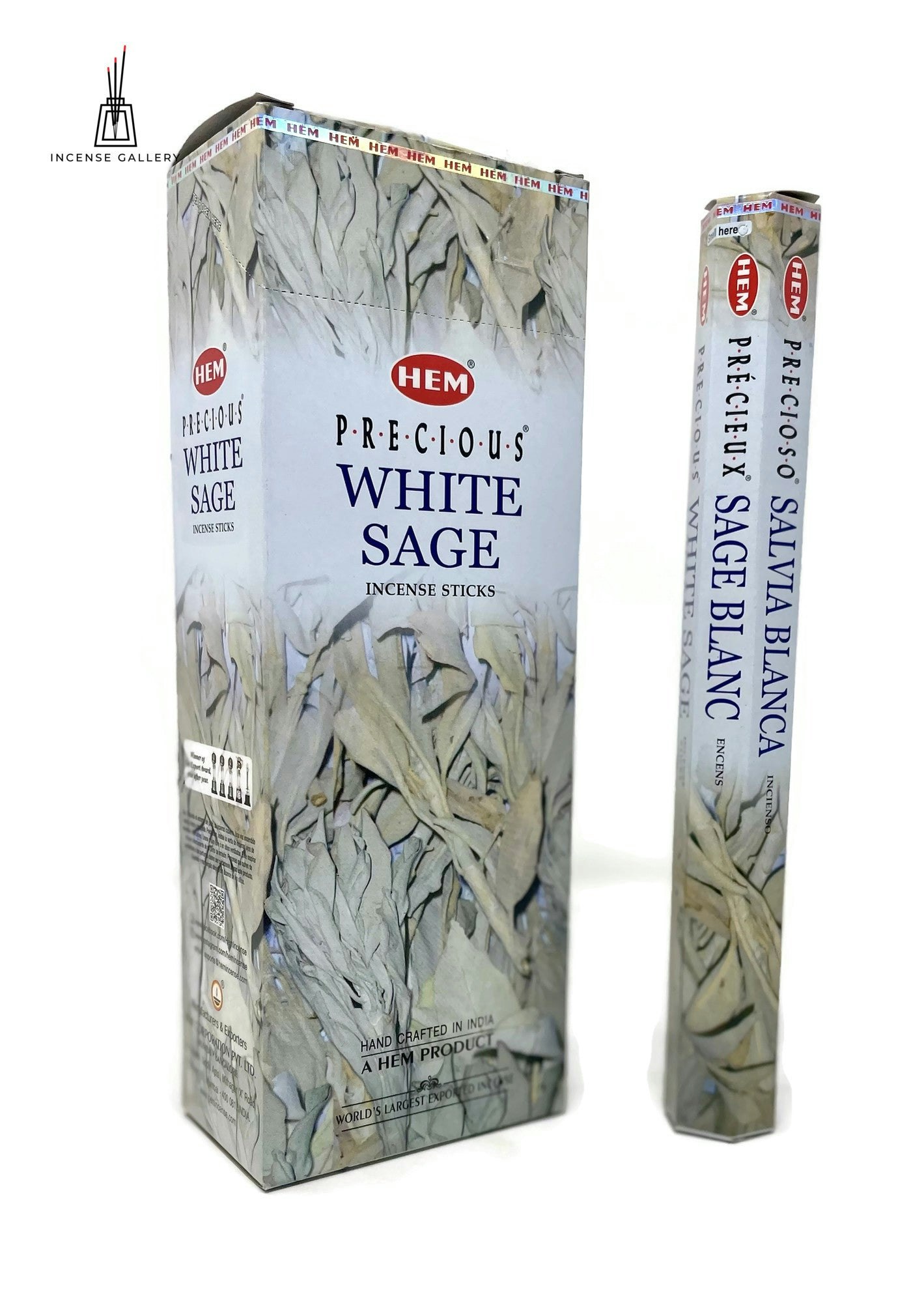 Precious White Sage, White Sage rökelse, HEM