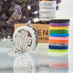 Aromahalsband Löv 30mm